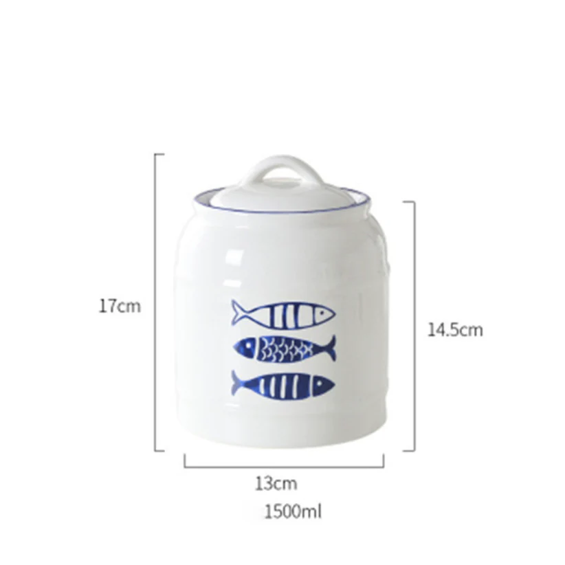 Airtight Jars Blue - Image 13