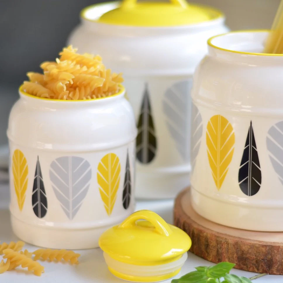 Airtight Jars Yellow - Image 16
