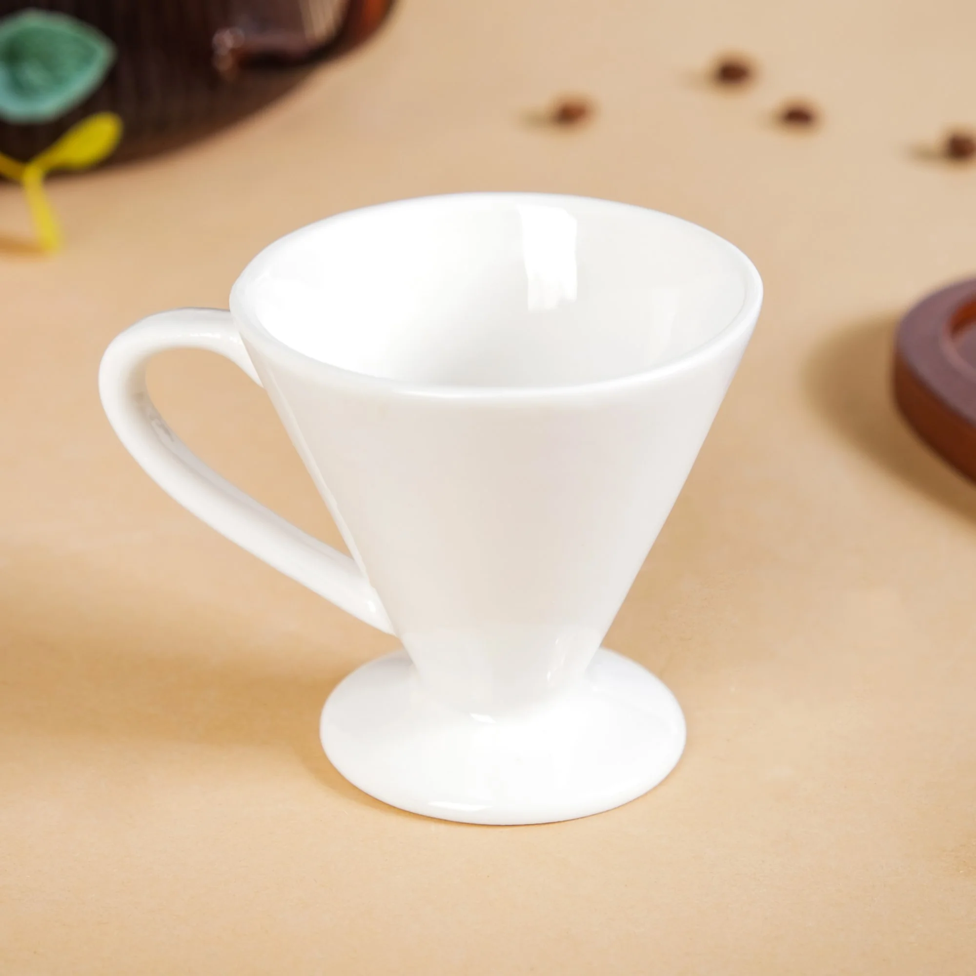 Heart Wooden Tray With 2 Cups 100ml - Image 9