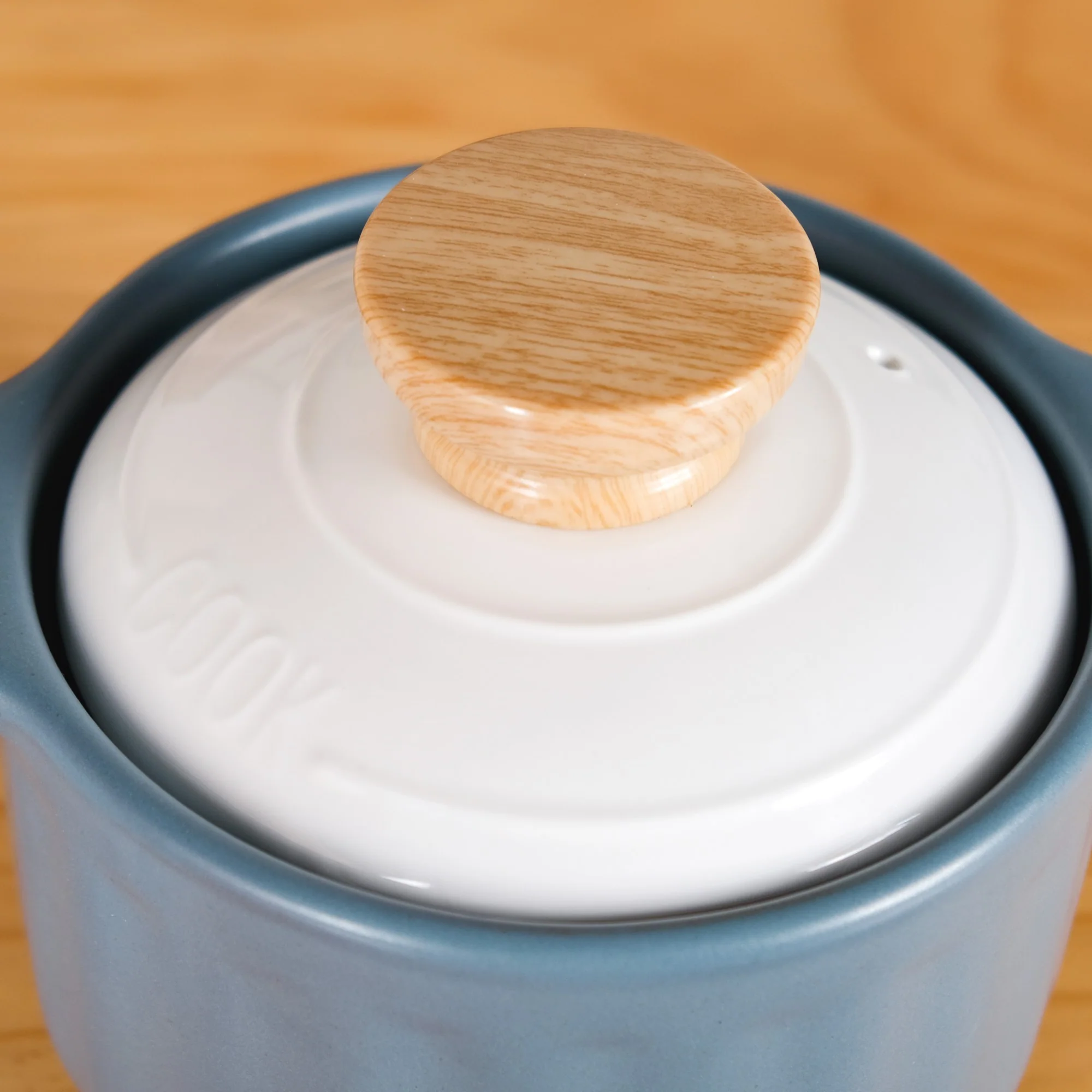 Homebrew Cooking Pot Ceramic Blue 1500ml - Image 7