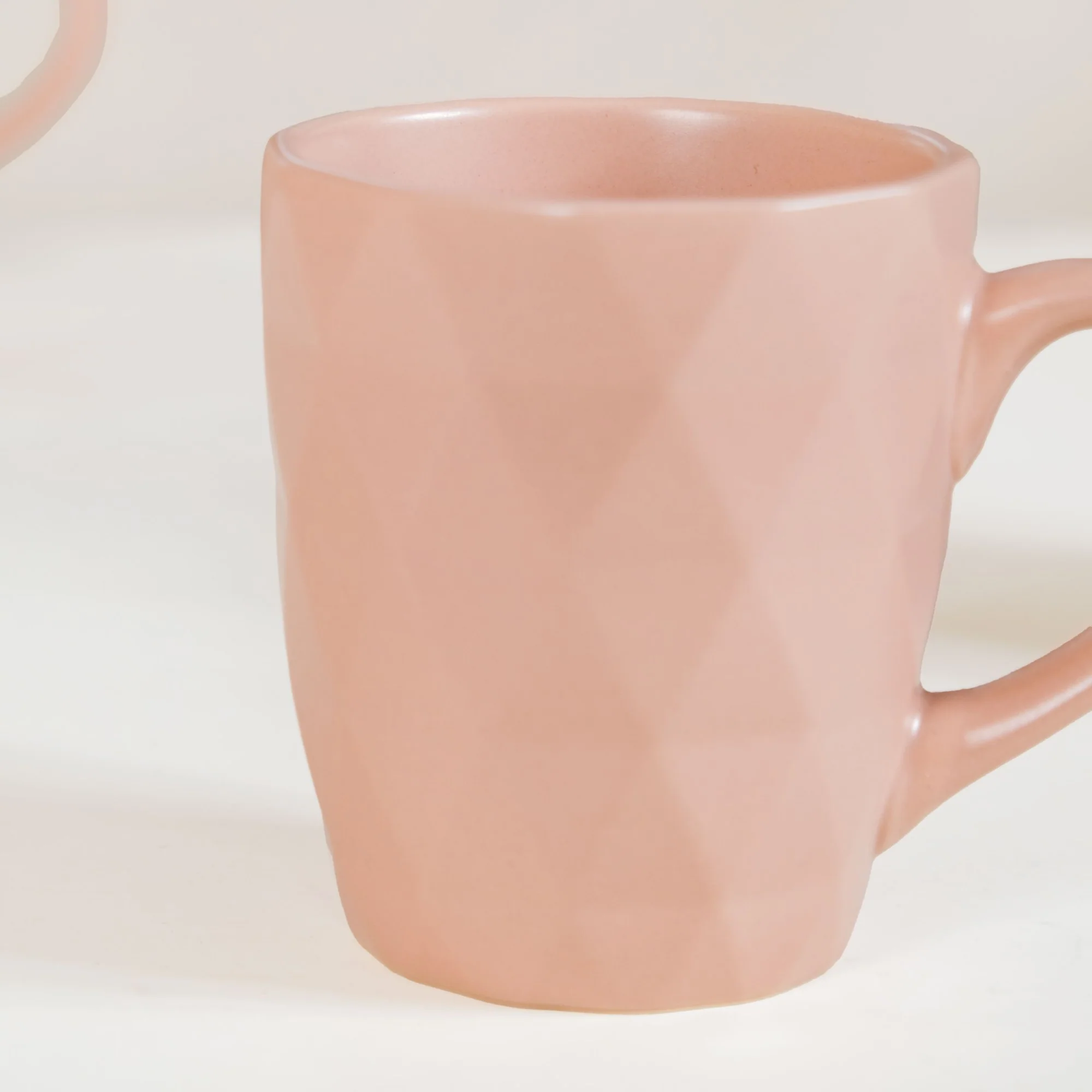 Subtle Pink Cup Set Of 6 Ideal For Tea Coffee 220ml - Image 7