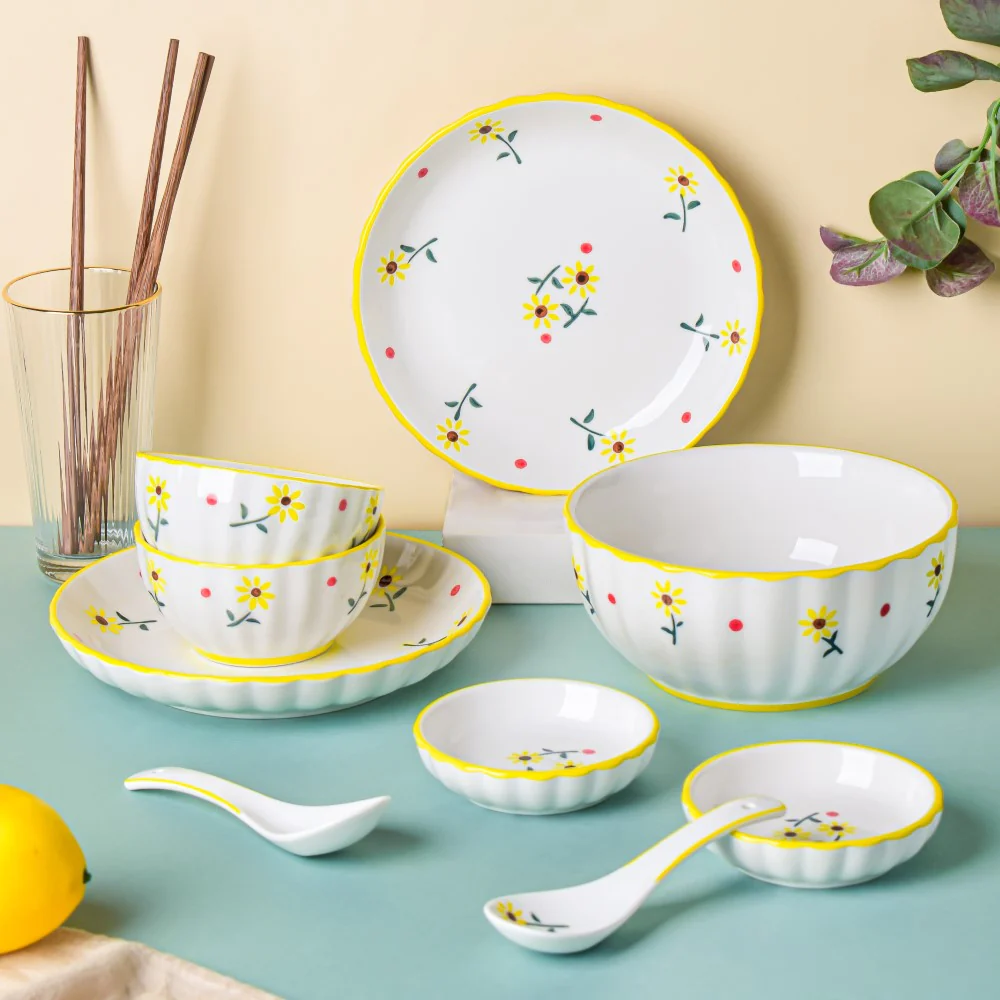 Sunflower 11 Piece Dinner Set For 2 - Image 10