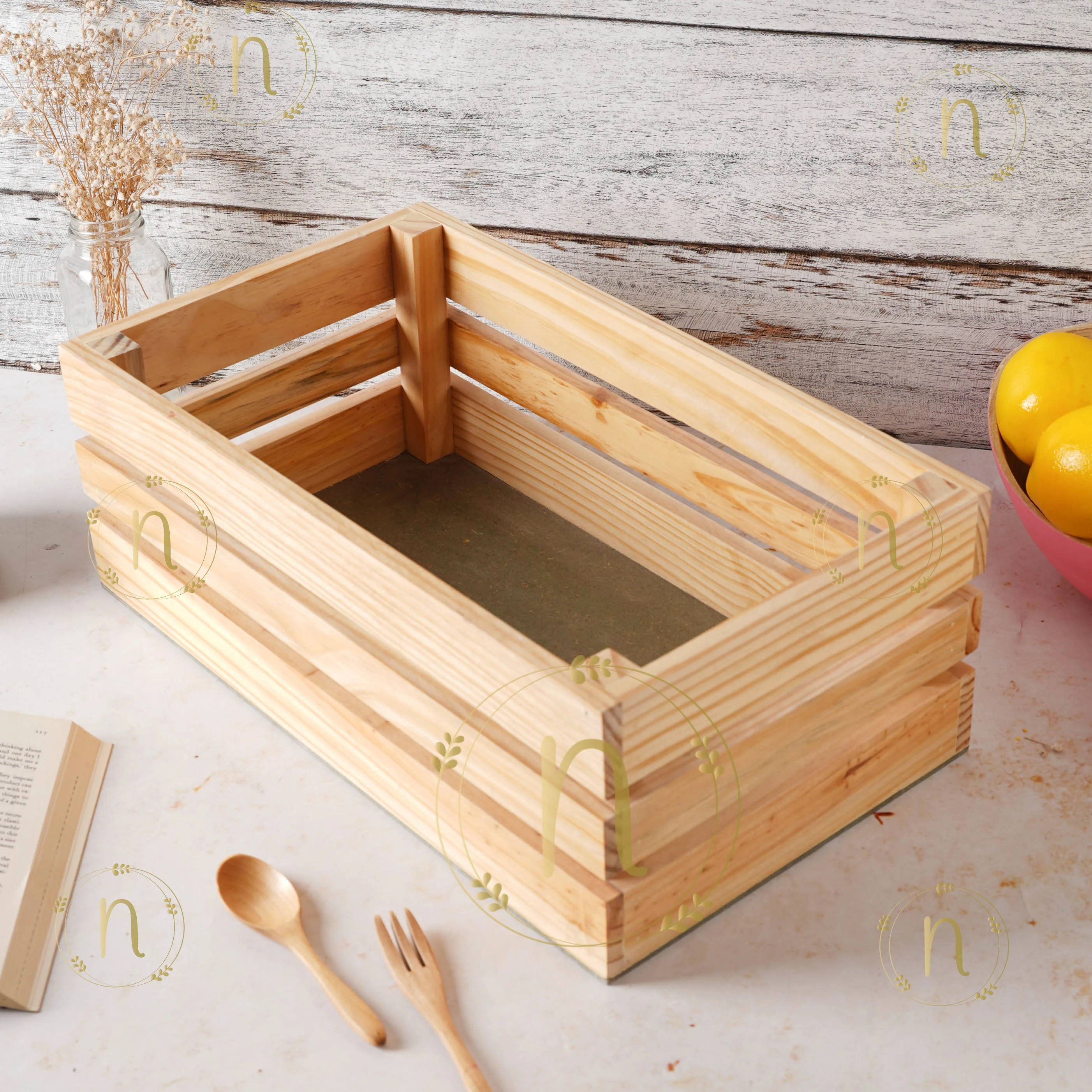 Wooden Storage Crate - Image 6